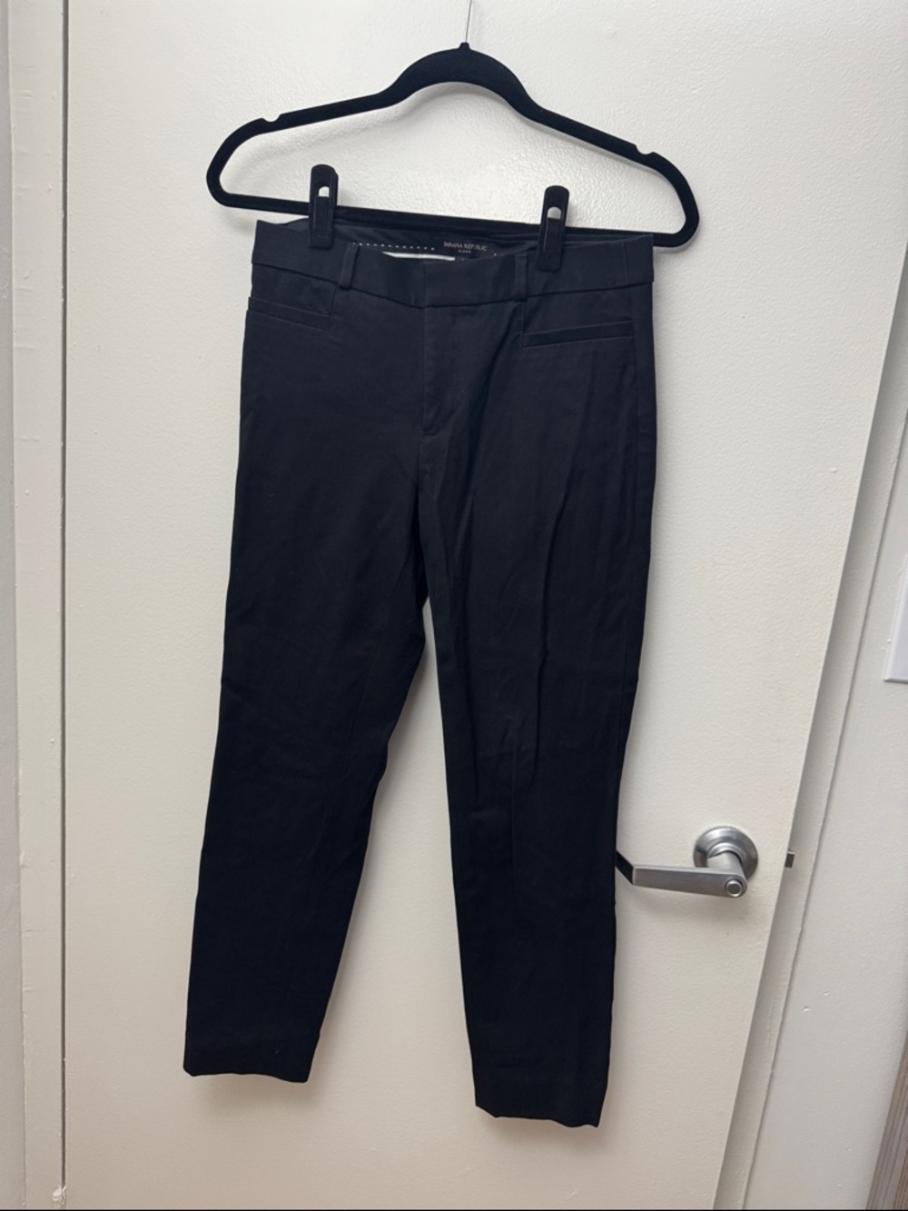Banana Republic Black Sloan Slim Ankle Pants